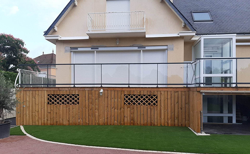 Aménagement extérieur à La Fleche