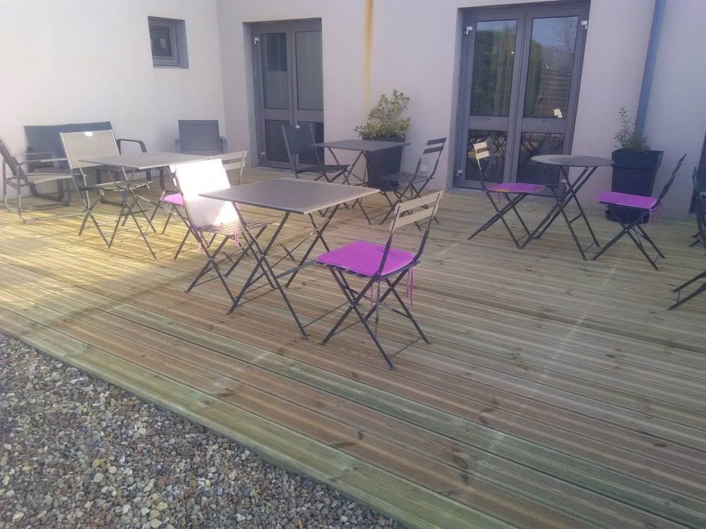 Terrasse en lames