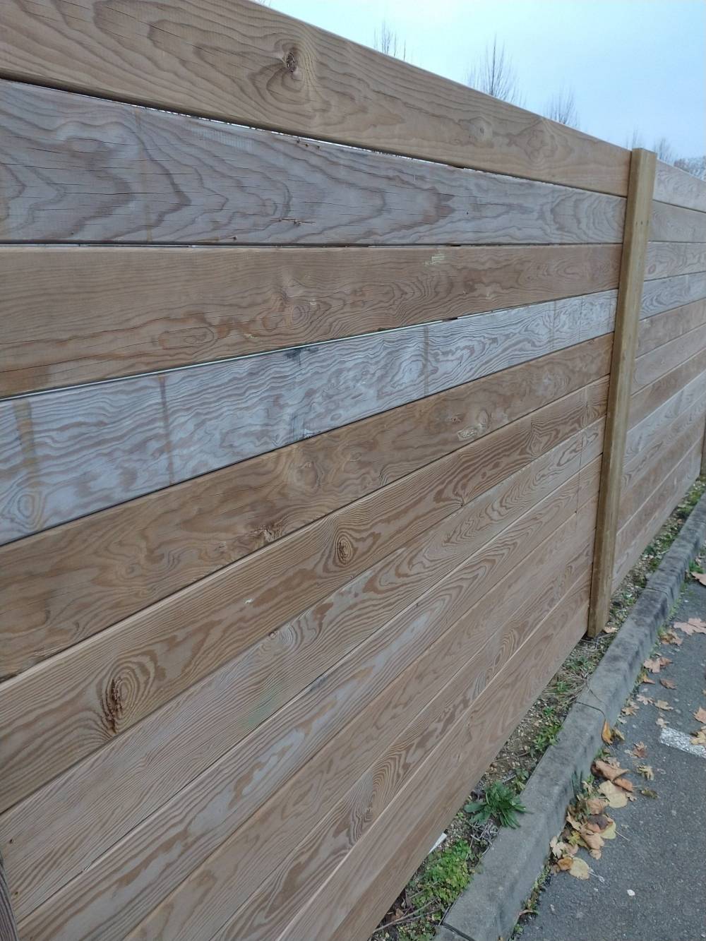 palissade en bois