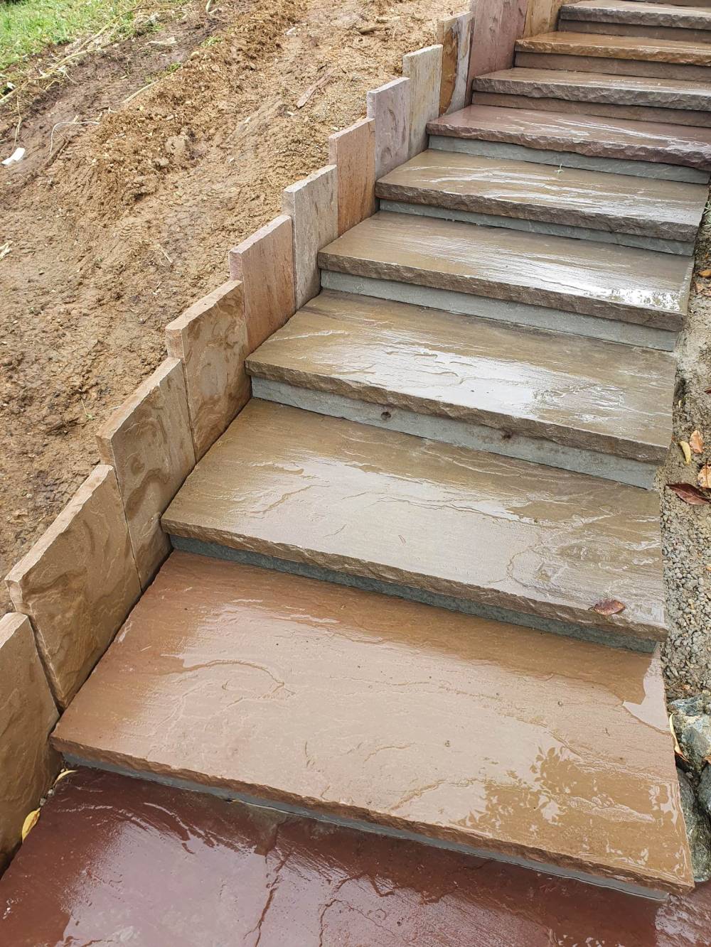 petit escalier d'exterieur