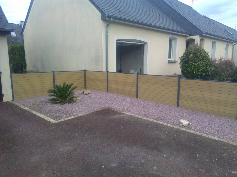 chemin beton jardin